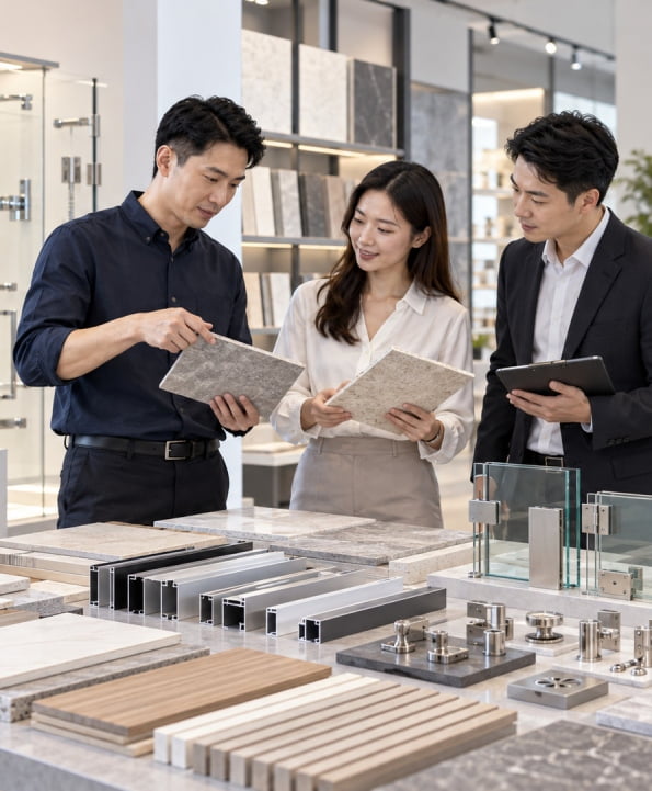 Building materials sourcing and project procurement in China